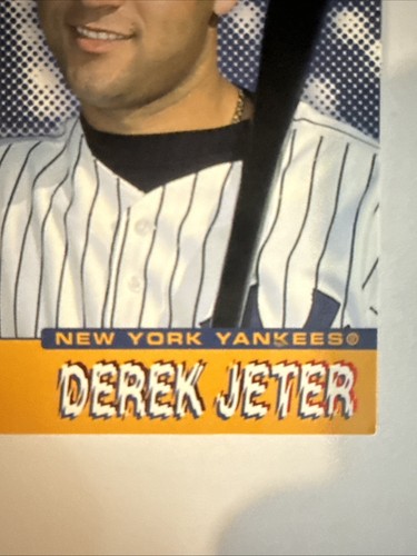 1999 Pacific Invincible Seismic Force Derek Jeter #12 MLB HOF New York Yankees - Picture 3 of 6