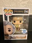 Bilbo Baggins Funko Pop The Lord of the Rings #1748 Crease On Back