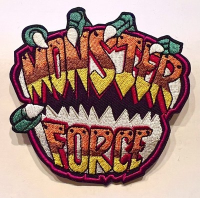 4'' MONSTER FORCE embroidered figure Patch Universal Monsters Frankenstein Bride