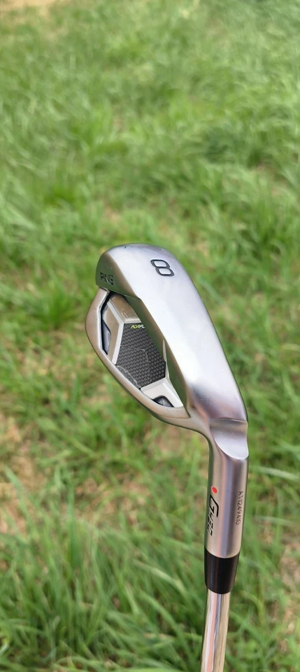 ping g430 red dot 8 iron - Ping Awt 2.0 R Flex Steel Shaft - RH - VGC+ - Image 2 of 4
