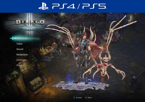 Diablo 3 PS4/PS5 Softcore Mephisto Pet | Hatred's Grasp Wings | READ DESCRIPTION - Picture 1 of 5