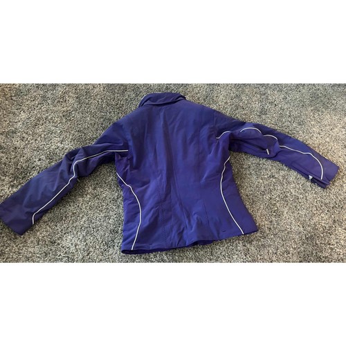 Descente Long Sleeve Full Zip Insulated Quilted Lined Ski Jacket Purple Womens 8 - Picture 8 of 22