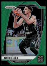 2024-25 Panini Prizm Turkish Airlines EuroLeague Prizms Green #59 Nando De Colo