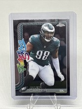2025 Topps Chrome Football - Jalen Carter Future Stars #FS-25. Eagles