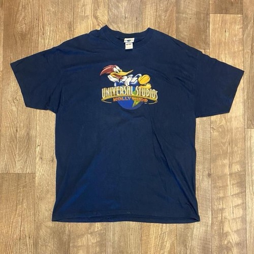 Vintage Y2K Universal Studios Hollywood Woody Woodpecker Shirt 2XL - Bild 2 von 4