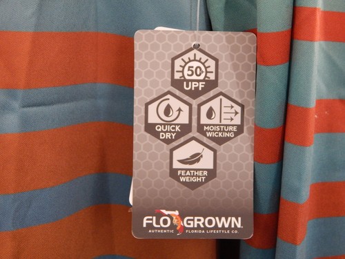 Sudadera con capucha FloGrown Marlin Chaser Performance XL secado rápido absorbente de humedad 50 UPF - Imagen 4 de 19