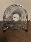 2003 9" Hawaiian Breeze Model CH-V9 High Velocity Fan Silver + White