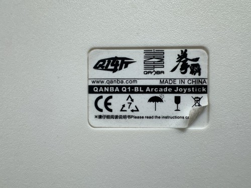 Qanba Q1-BL White Arcade Joy Stick (PC/PS3) - Picture 15 of 22