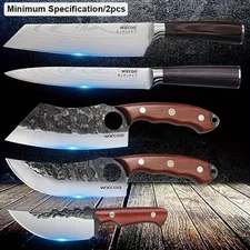 Stainless Steel Kitchen Knife Set Professional Chef Knives Multipurpose Sharp
