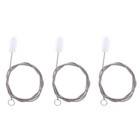  Set of 3 Flexible Tube Cleaning Brush Bendable Drain Pipe Cleaner Spring