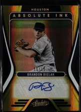 2022 Panini Absolute Ink Auto #AI-BB Brandon Beilak Auto Gold /10 Astros