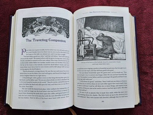 Hans Christian Andersen: Classic Fairy Tales (Leatherbound, Barnes & Noble) MINT - Picture 11 of 16