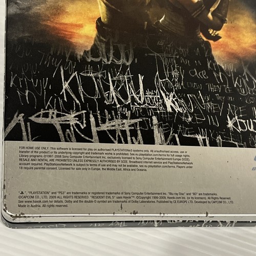 Resident Evil 5 Special Edition Steelbook Bonus DVD Complete PS3 Video Game - Picture 15 of 16