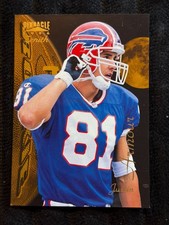 1996 Pinnacle Zenith Justin Armour Buffalo Bills Rookie Football Card #Z-114
