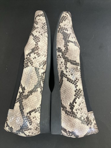 Clarks Ballet Pisos Mujer Talla 9 Piel de Serpiente Sin Estructura por Clarks Comfort - Imagen 6 de 14