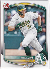 2025 Bowman Prospects #BP114 Nick Kurtz