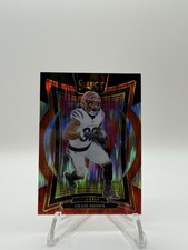 2024 Panini Select - Concourse Chase Brown #18 Red Black Shock