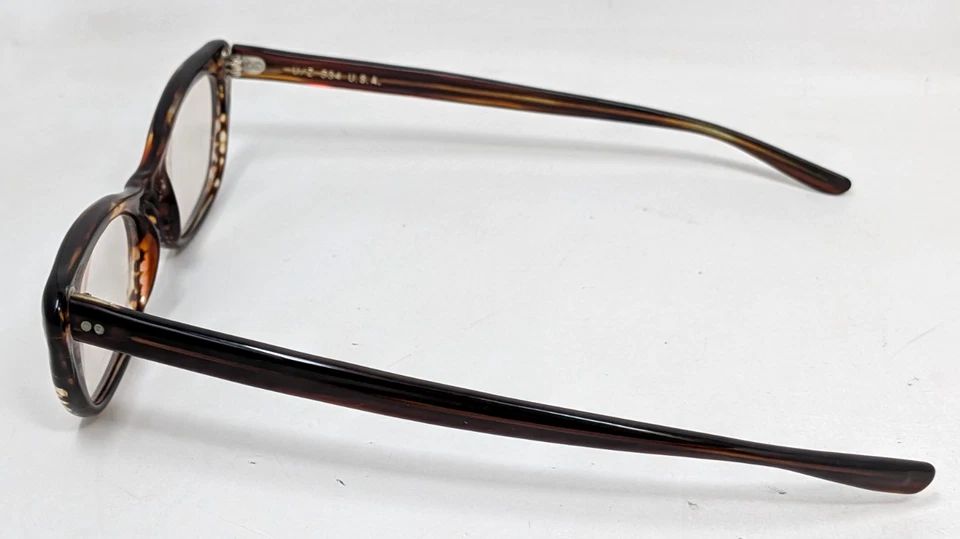 Gafas con estuche vintage de los años 50 U/Z 534 Cateye caparazón de tortuga para mujer Foto 4 de 4