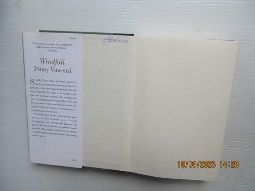 Windfall: Ein Roman von Penny Vincenzi (2009, Hardcover) - Bild 2 von 3