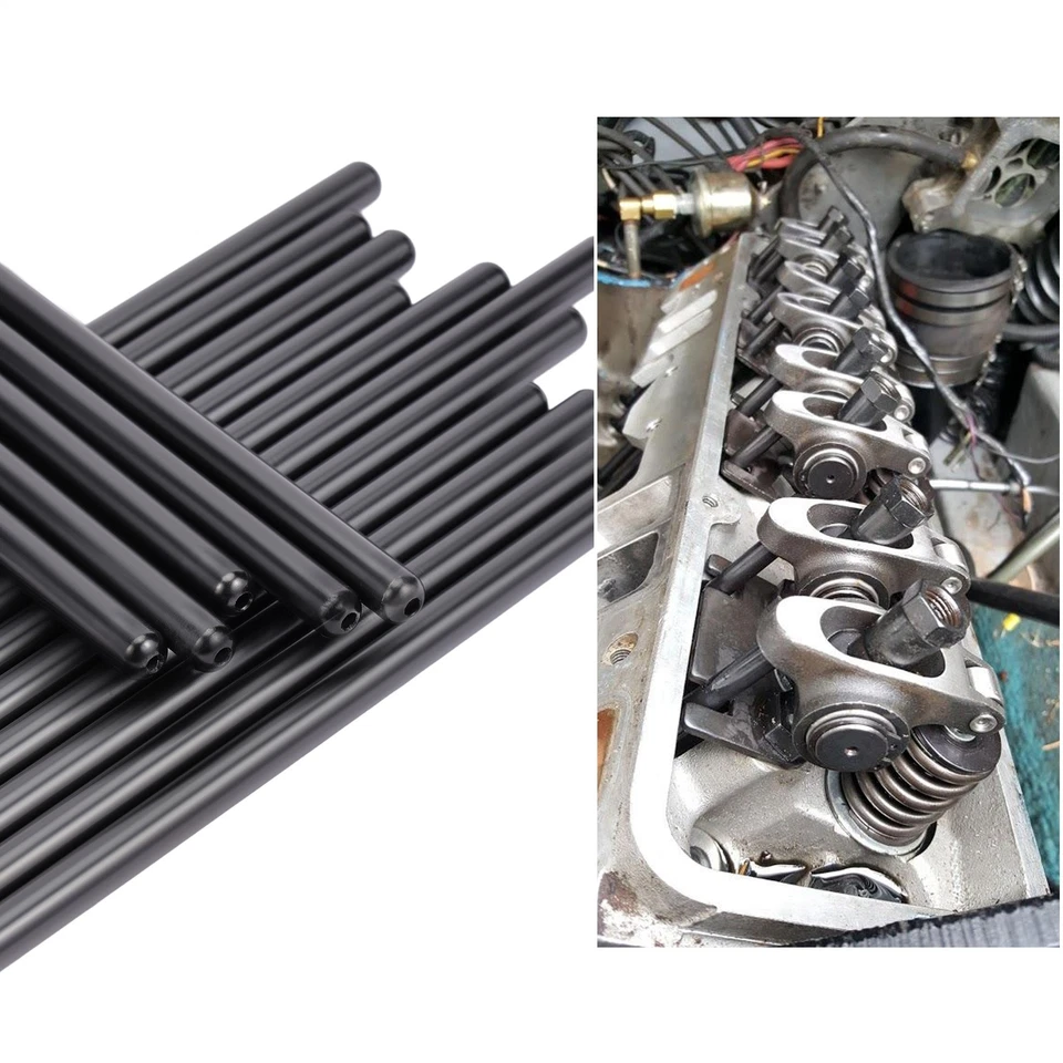 5/16"Hardened 7.400" Chromoly Pushrods For GM LS LS1 LS3 4.8L 5.3L 5.7L 6.0L 6.2 - Изображение 2 из 4