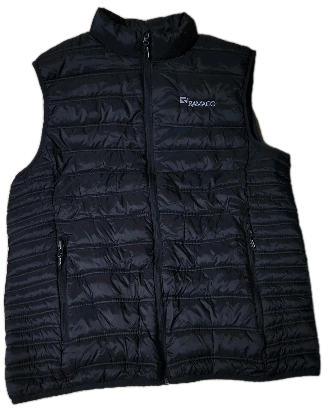 Stormtech Performance Puffer Vest Mens XL Black Thermal Full Zip Outdoors Ramaco