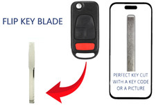 Key Cut Service Mercedes Benz Dodge Chrysler 1998 - 2012 Flip Key Blade Hu64 Key Cut Service Mercedes Benz Dodge Chrysler 1998 - 2012 Flip Key Blade Hu64