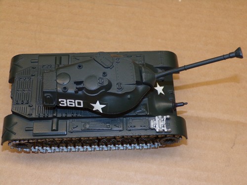 VINTAGE SOLIDO #202 CHAR BLINDE GENERAL PATTON M-47 TANK ~ N/M! - Bild 5 von 5