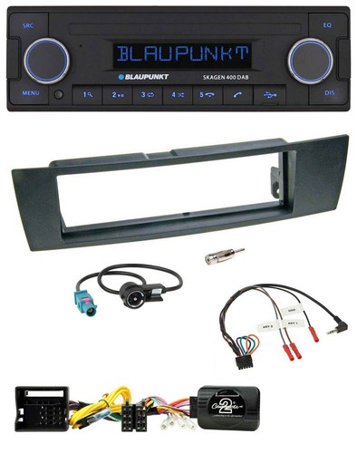 Blaupunkt DAB USB Bluetooth Lenkrad Autoradio für BMW 1er E87 3er E90-3 X1 E84 - Bild 1 von 10
