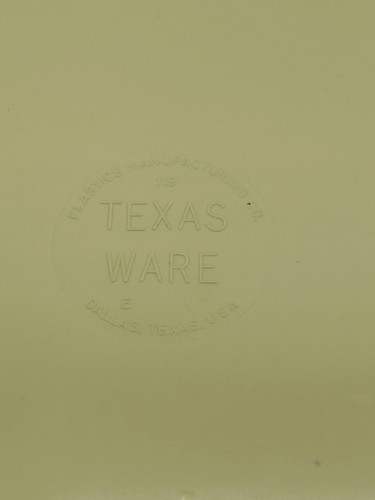 Texas Ware 119 Pale Yellow Rectangle Serving Bowls 10 x 7.5" Set of 2 Melamine - Picture 3 of 9