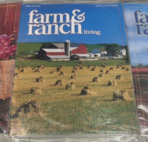 Farm And Ranch Living Magazines (1990s & 2000s) SET OF 14 - Imagen 3 de 9