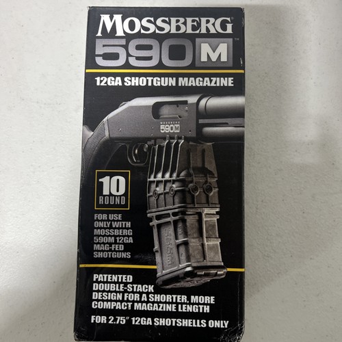 Mossberg Double Stack Magazine Fits Mossberg 590M 12Ga 10Rd Capacity - 95138