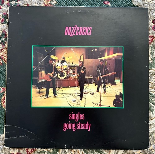 Buzzcocks Singles Going Steady Vinyl LP 1979 US I.R.S. SP 001 VG