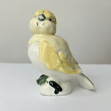 Vtg Ceramic Figurine Bird Rare HTF Kay Finch Canary Cali USA Pottery 40s-50s