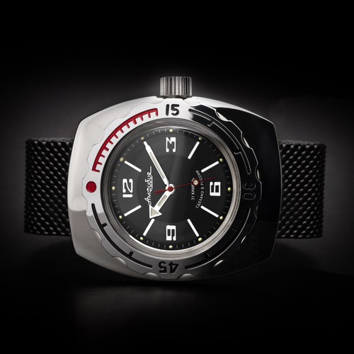 VOSTOK Automatik Kal. 2415/090510 russische mechanische Taucheruhr - 第 10/10 張圖片
