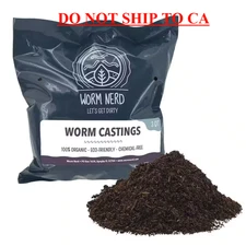 Arcadia Garden Products 3 qts. Worm Nerd Organic Chemical-Free Compost Worm