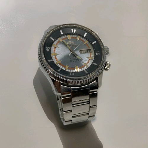 RARO Vintage Orient King Diver KD Quadrante Nero Arancione Automatico Uomo. - Foto 5 di 8