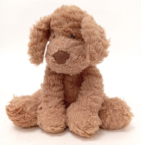 JELLYCAT London, Medium Fuddlewuddle Puppy Dog Soft Light Brown Plush, Retired