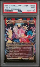 2025 Magic The Gathering Final Fantasy Kefka Artist Borderless PSA 9 #0322