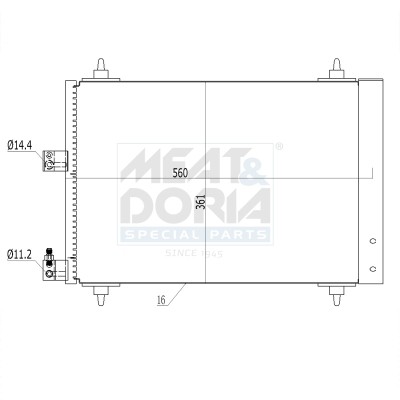 Kondensator Klimaanlage FüR Fiat Ducato Pritsche/Fahrgestell 2.8 JTD 2.3-image