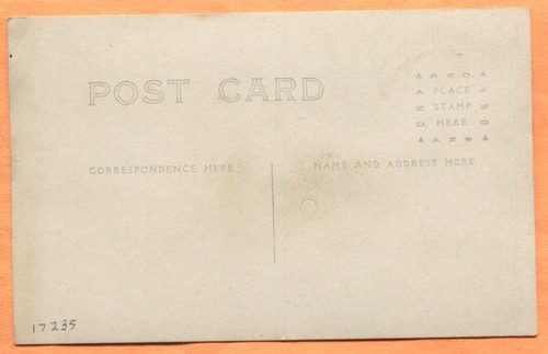 Portrait of 4 Men Sitting on Fallen Tree Real Photo Postcard circa 1910s - Picture 2 of 3