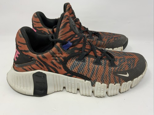 Nike Free Metcon 4 Naranja Negro Phantom Sunrise DJ8655-018 Mujer Talla 8.5 Tiger - Imagen 5 de 9