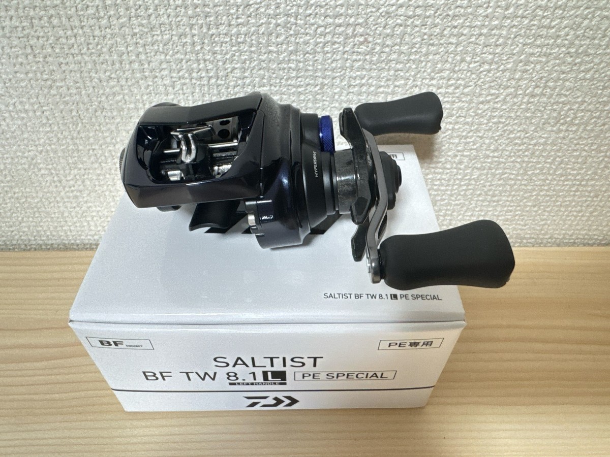 Daiwa Baitcasting Reel 23 SALTIST BF TW 8.1L PE SPECIAL Left