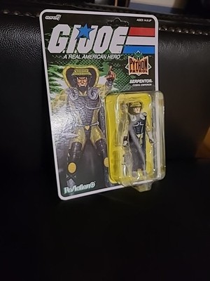MOC UNPUNCHED TARGET EXCLUSIVE GI JOE SUPER 7 REACTION PYTHON PATROL SERPENTOR!