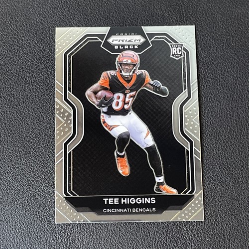 Tee Higgins Panini Prizm Black Rookie Card Cincinnati Bengals