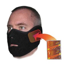 Heat Factory 1781 Heated Face Mask, Black, Universal