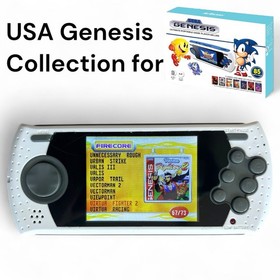 Sega Genesis Ultimate Portable 2GB SD Card w/ USA Game Library + Cover Art Menu