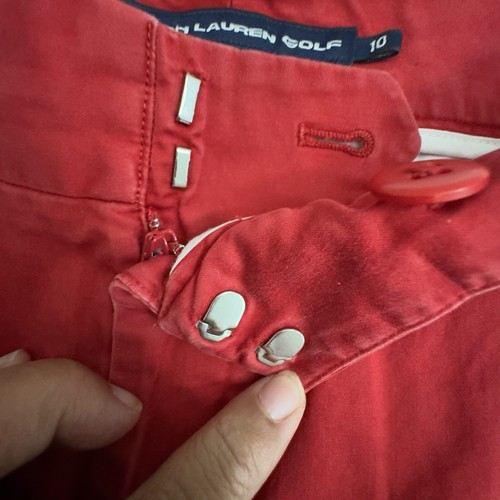 Ralph Lauren Golf Red Shorts Size 10 C4 - Picture 4 of 23