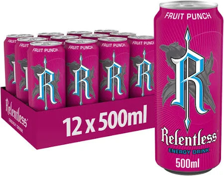 Unerbittliche Kirsche, Leidenschaft, Mango, Apfel Kiwi, Original Energy Drinks 12, 24 Packungen - Bild 17 von 20