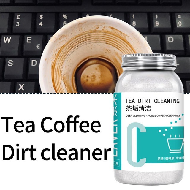 Tea Coffee Stain Remover Powder Cup Sterilization Cleaning Agent 500g> N5Y0 Tea Coffee Stain Remover Powder Cup Sterilization Cleaning Agent 500g> N5Y0