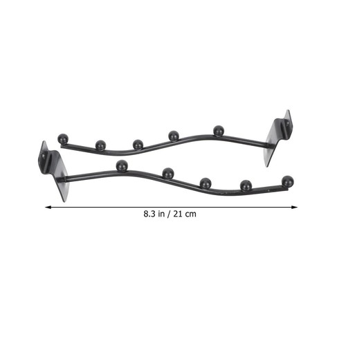 2 Pcs Groove Plate Flute Rack Clarinet Wall Mount Trumpet Stand Holder - Bild 9 von 12